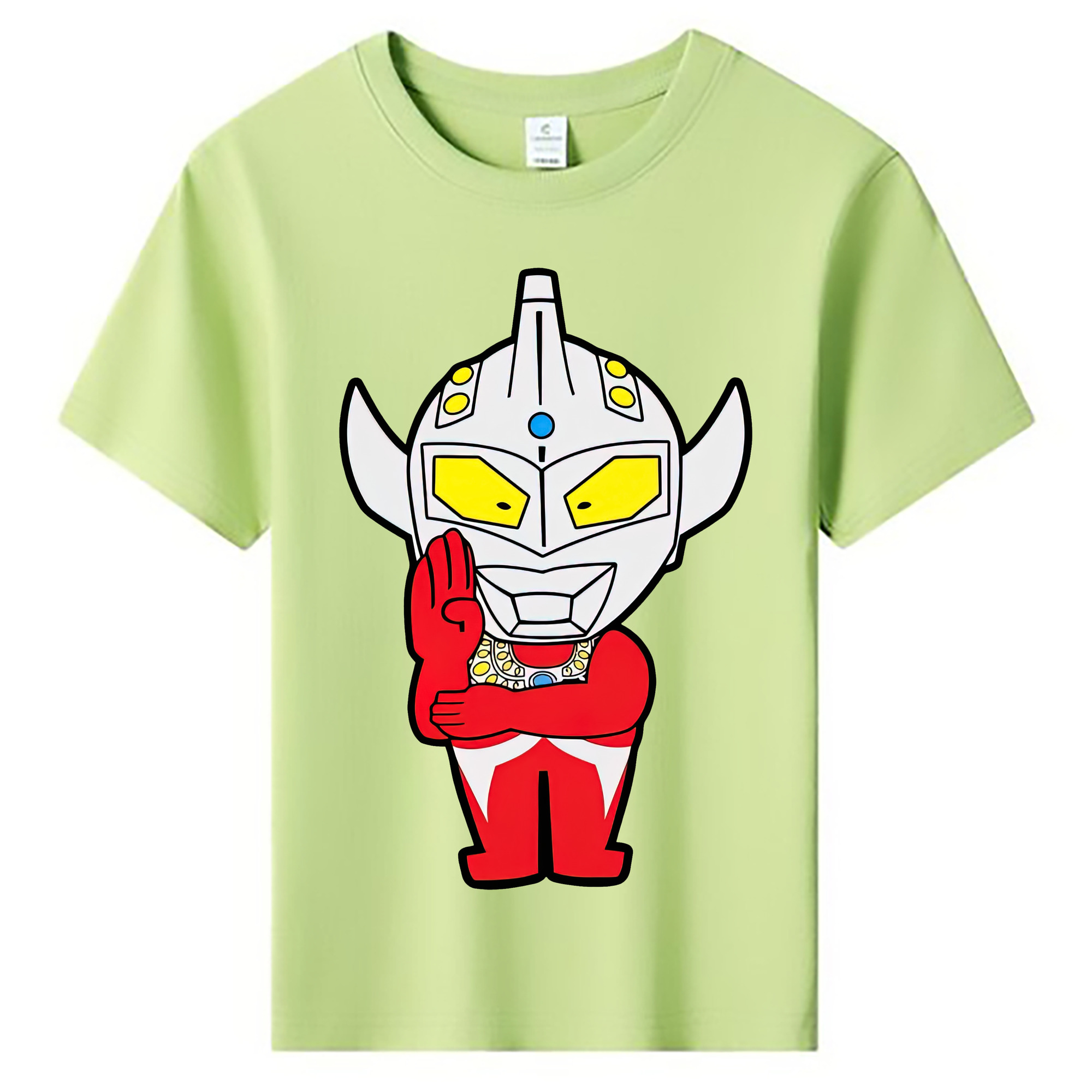 （画像用） ウルトラマン Ultraman 綿100％キッズTシャツ（フロントプリント）